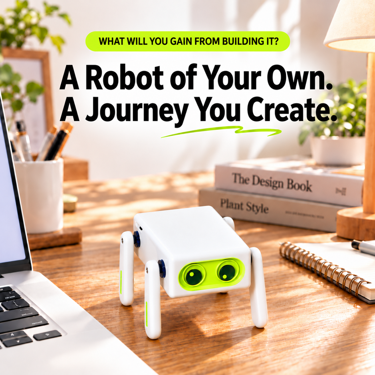 Build a robot from 0 to 1 and easily design tabletop games and features