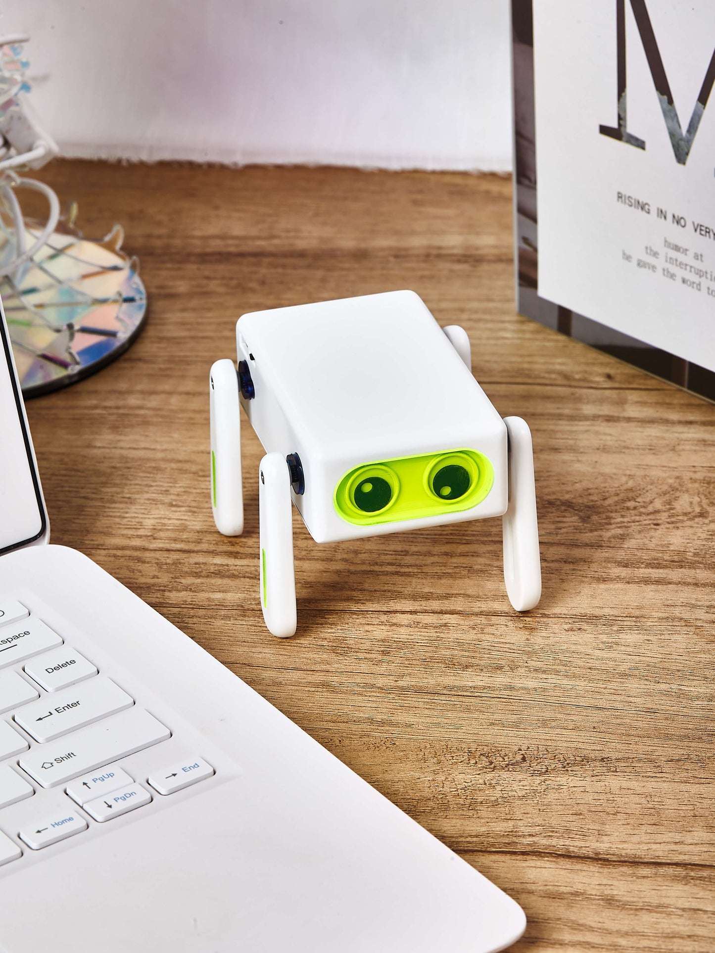 Your First Robot Starts Here: Multifunctional, DIY, STEAM, KungFu-Capable Mini Desktop Robot Dog