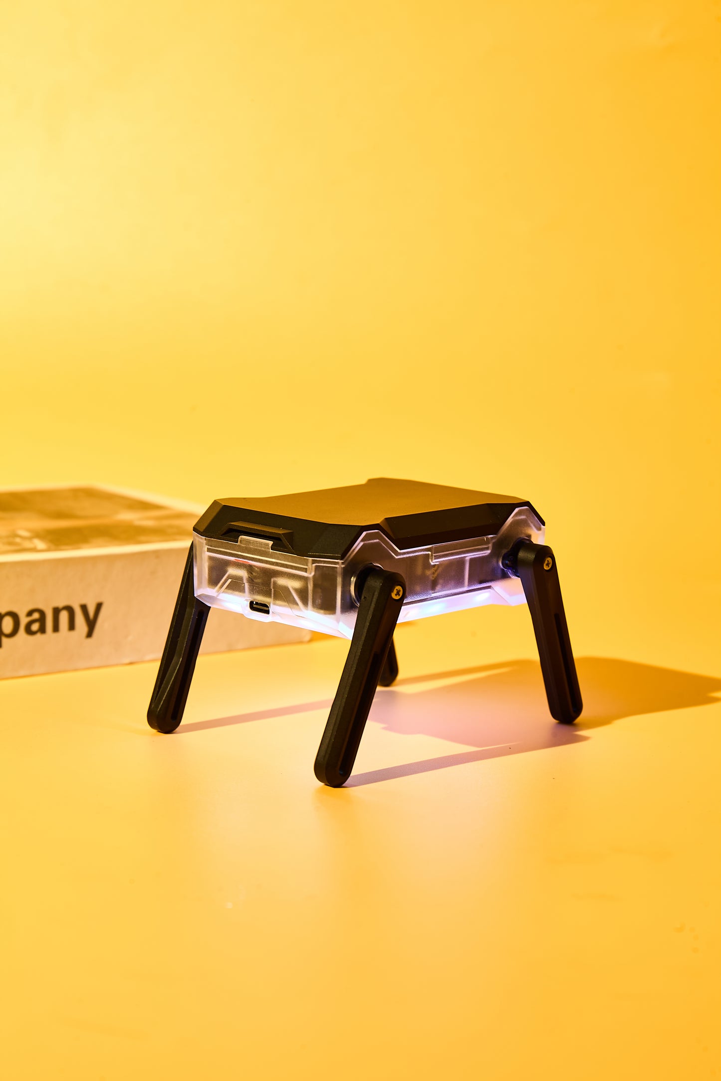 A Tiny Desktop Robot with 99 Games and the Power to Create Your Own